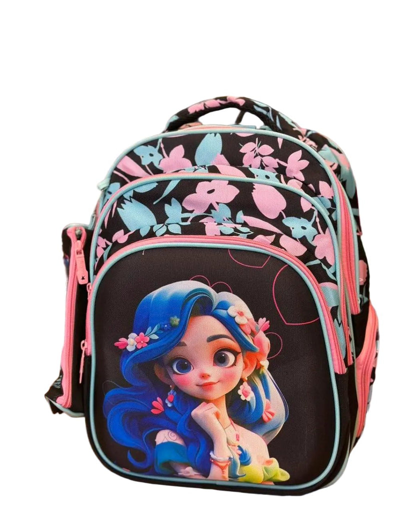 Flower Girl 2PCS School Bag - Bubbles Kids WearSchool Tools