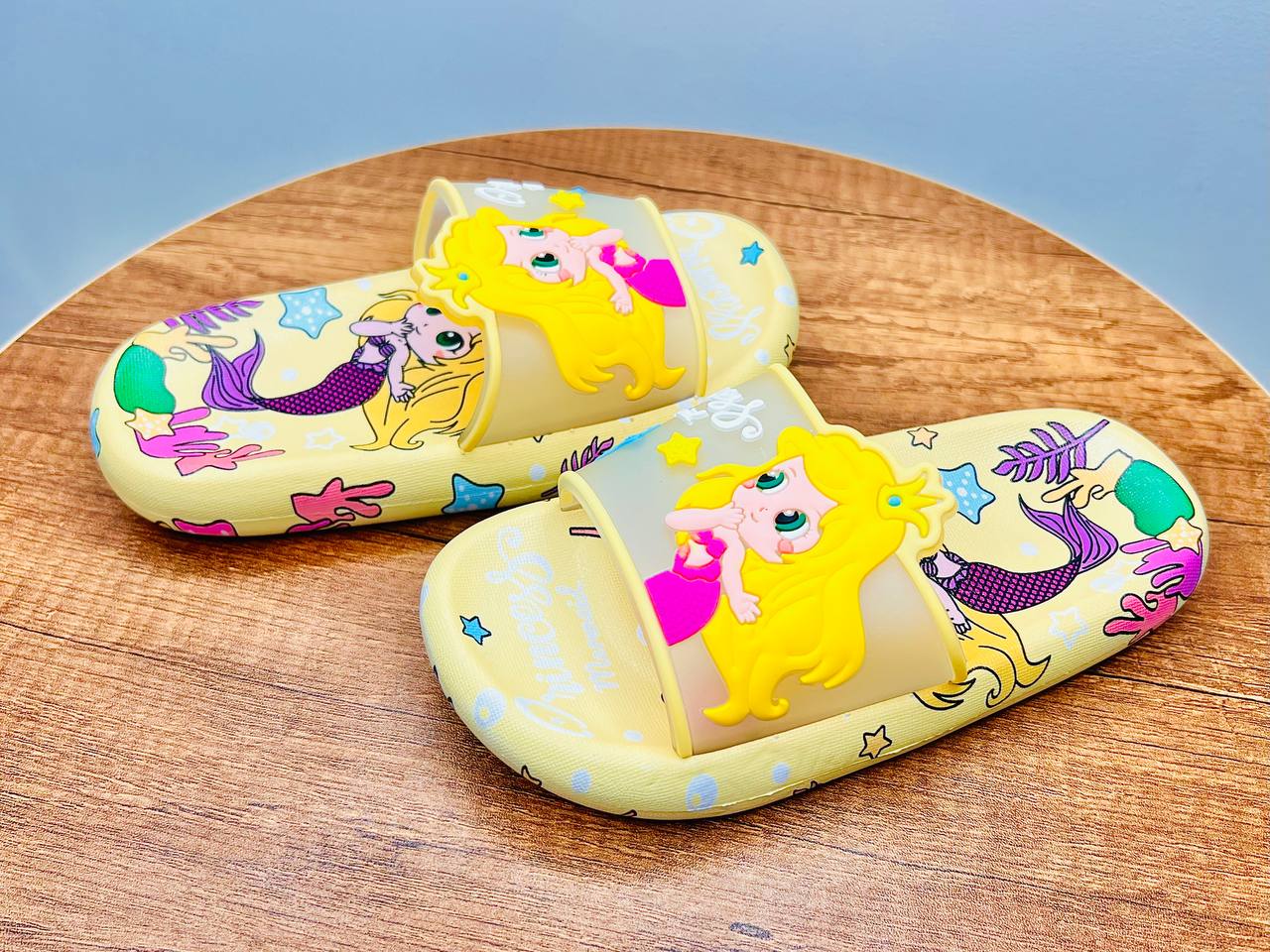 Princess yellow SLIPPER