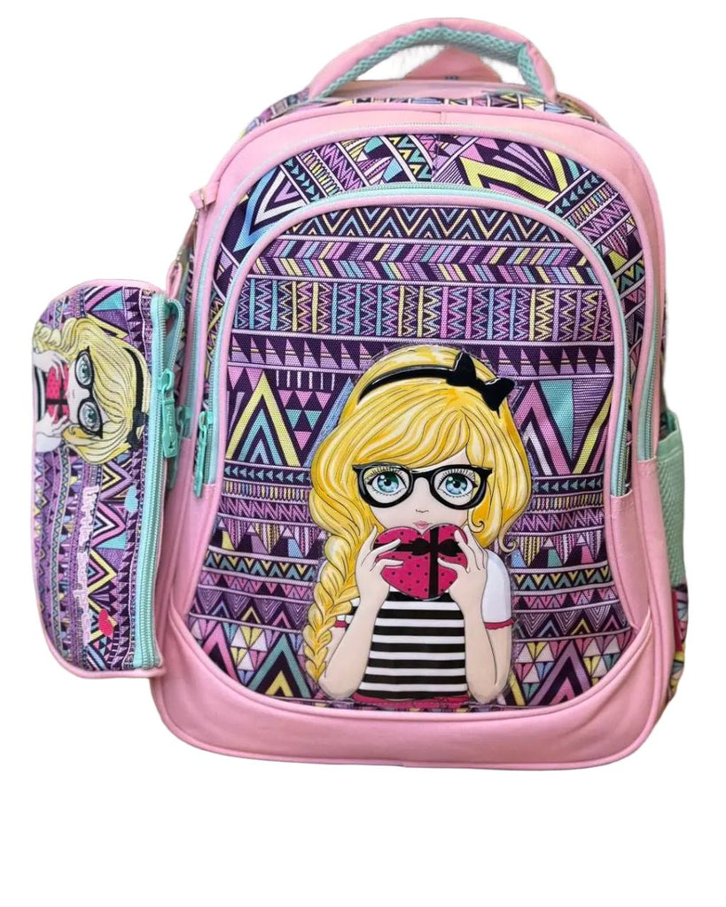 Princess 2PCS School Bag - Bubbles Kids WearSchool Tools