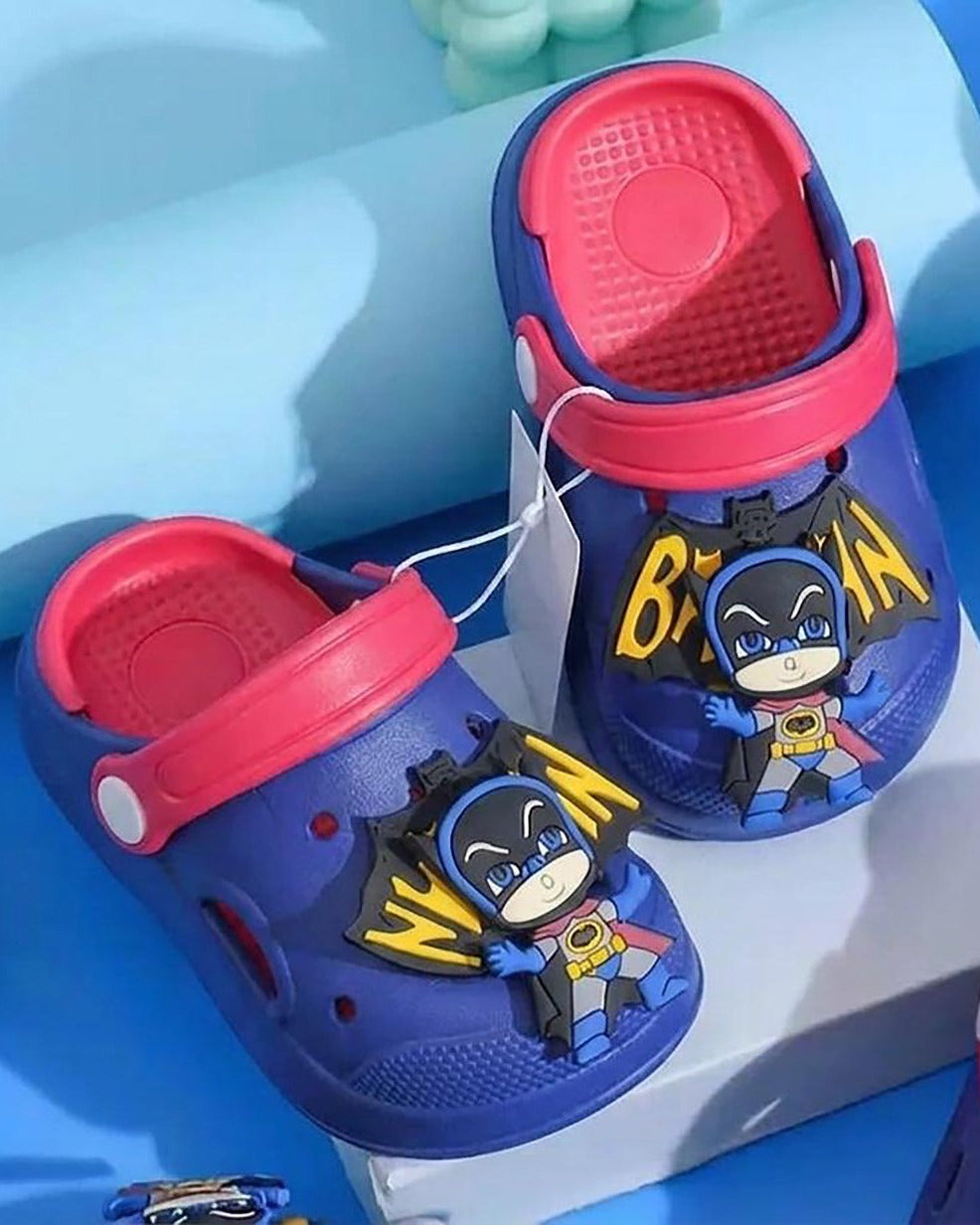 Kids Spider Hero Clogs Sandals – Lightweight Cartoon Slip-On Clogs for Boys