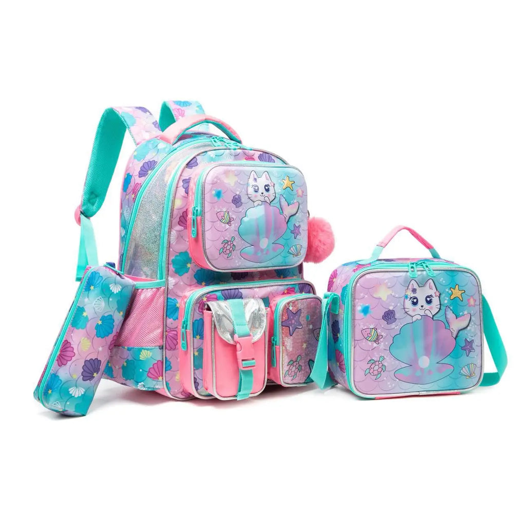 Kitty 3PCS School Bag