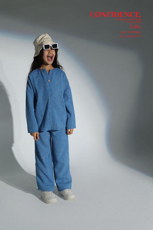 confidence blue