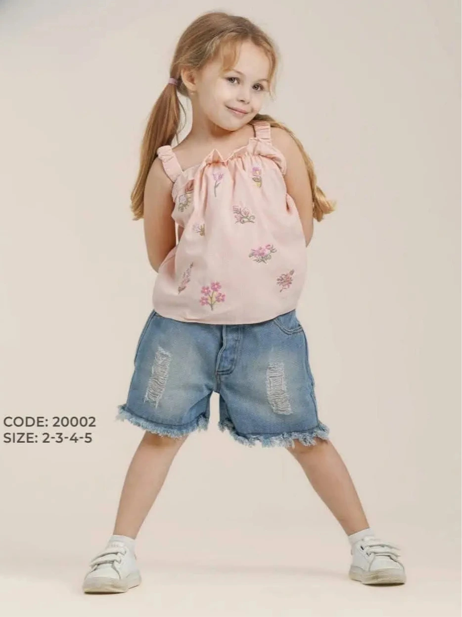 Spring Blossom Pink Top - Girls