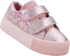 METALLIC PINK GIRL SHOES