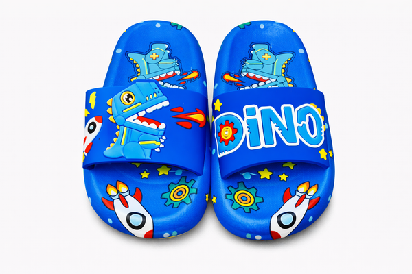 Dino blue SLIPPER