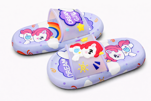 dream girl purple slipper