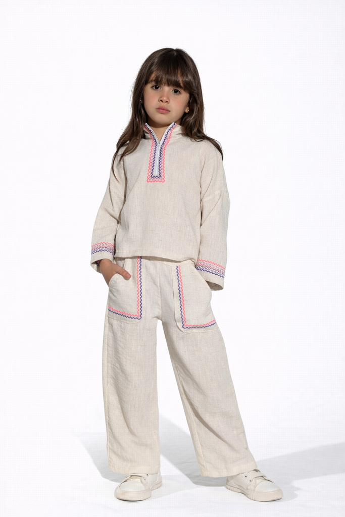 Creamy Linen Suit (Autumn)