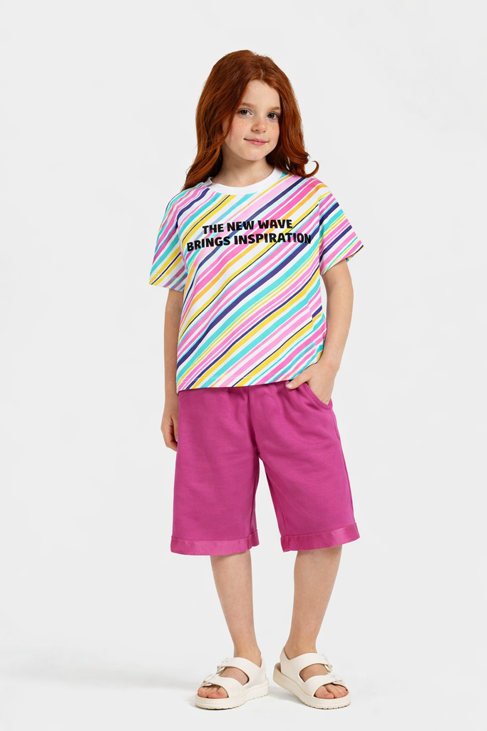 rainbow pop pyjama