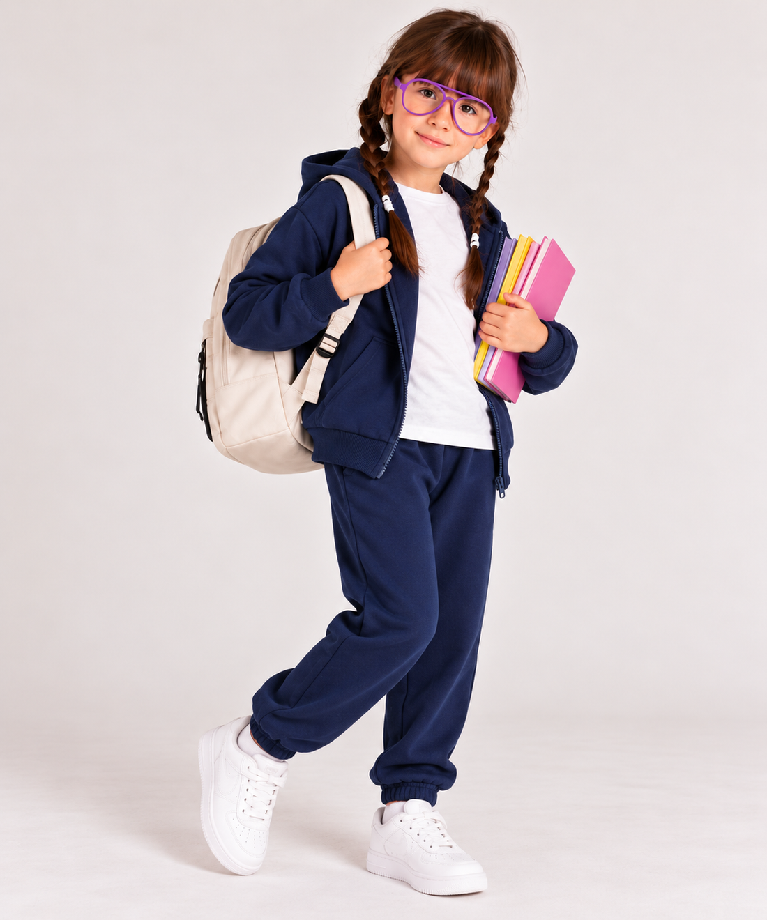 Summer Milton Kids’ Zip-Up Hoodie – Comfortable Casual School Hoodie
