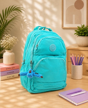 Girls Multi-Compartment Backpack Set with Crossbody Bag & Accessories – Lightweight Casual Travel Bag (Copy)