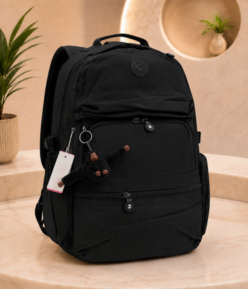 Multi-Compartment Backpack Set with Crossbody Bag & Accessories – Lightweight Casual Travel Bag