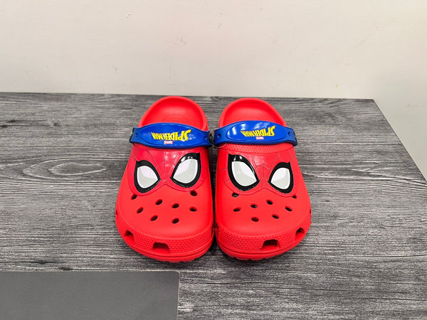 spiderman crocs-red