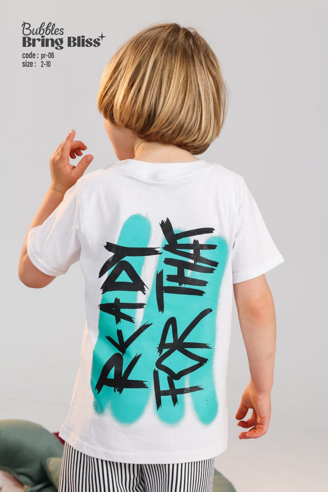 Boys Graphic T-Shirt & Striped Shorts Set – Casual Summer Outfit (Sizes 2–10)