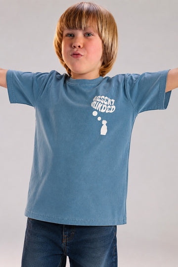 Boys’ Blue Graphic T-Shirt