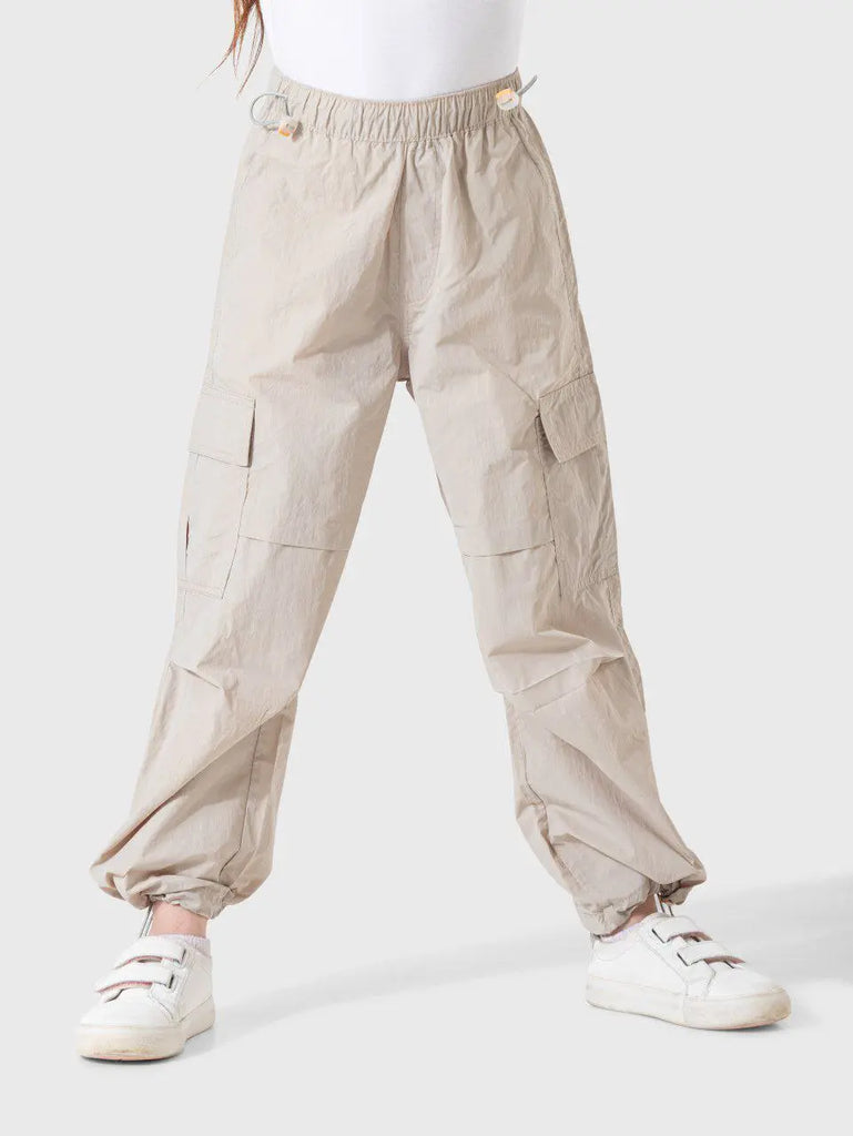 Girls' Cargo Pants with Side Pockets