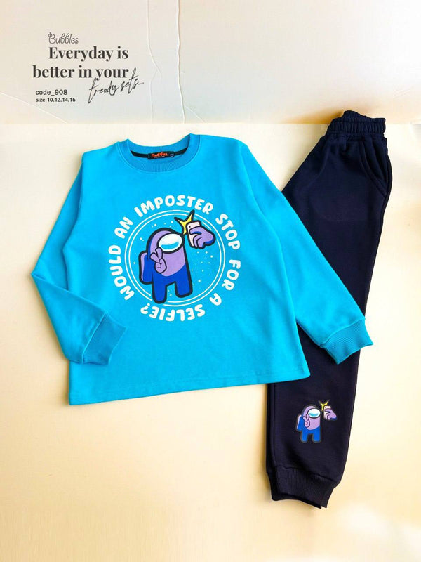 Among Us Pyjama – بيجامة أمانج أس - Bubbles Kids WearAutumn Pajama