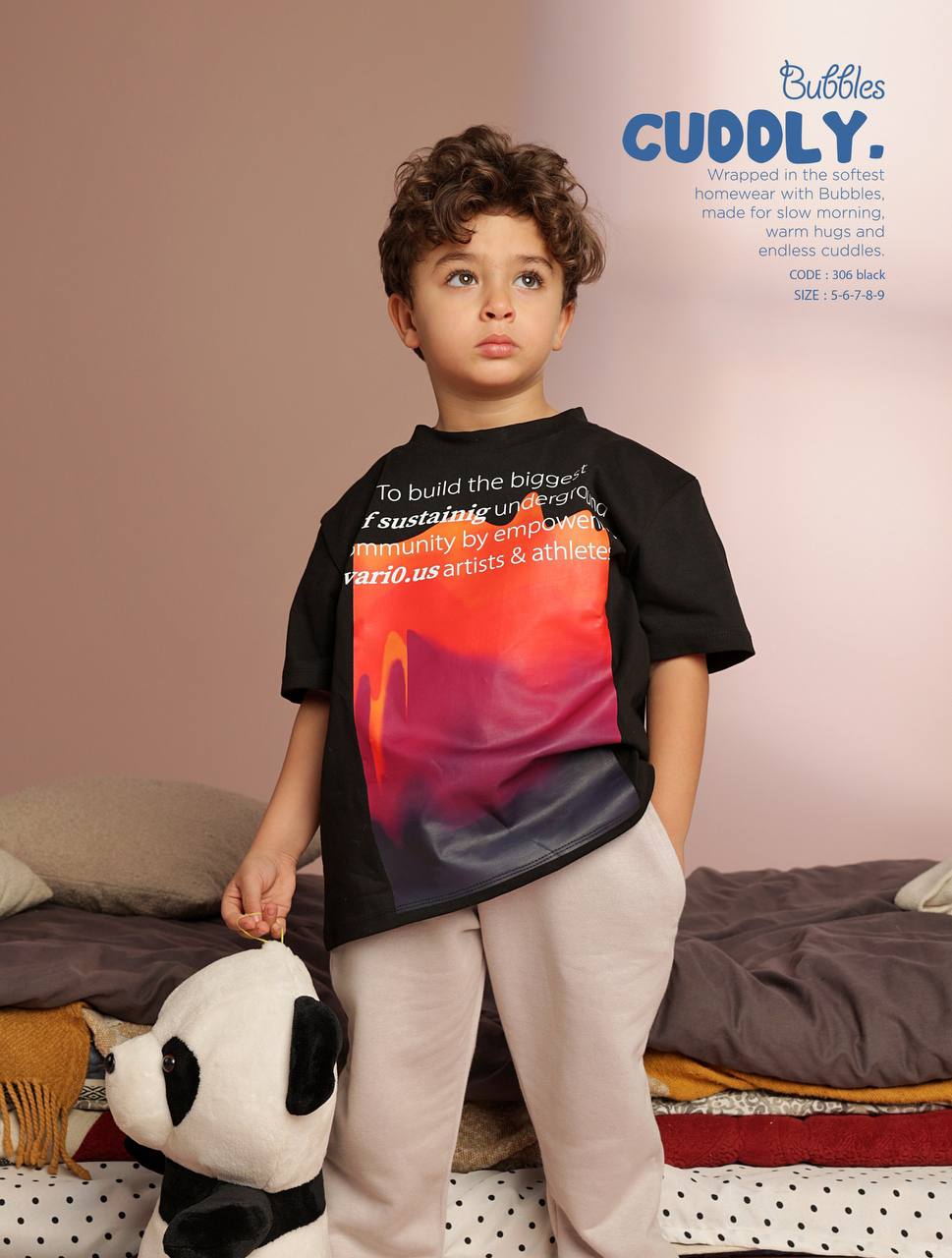 artist pyjama - Bubbles Kids WearAll