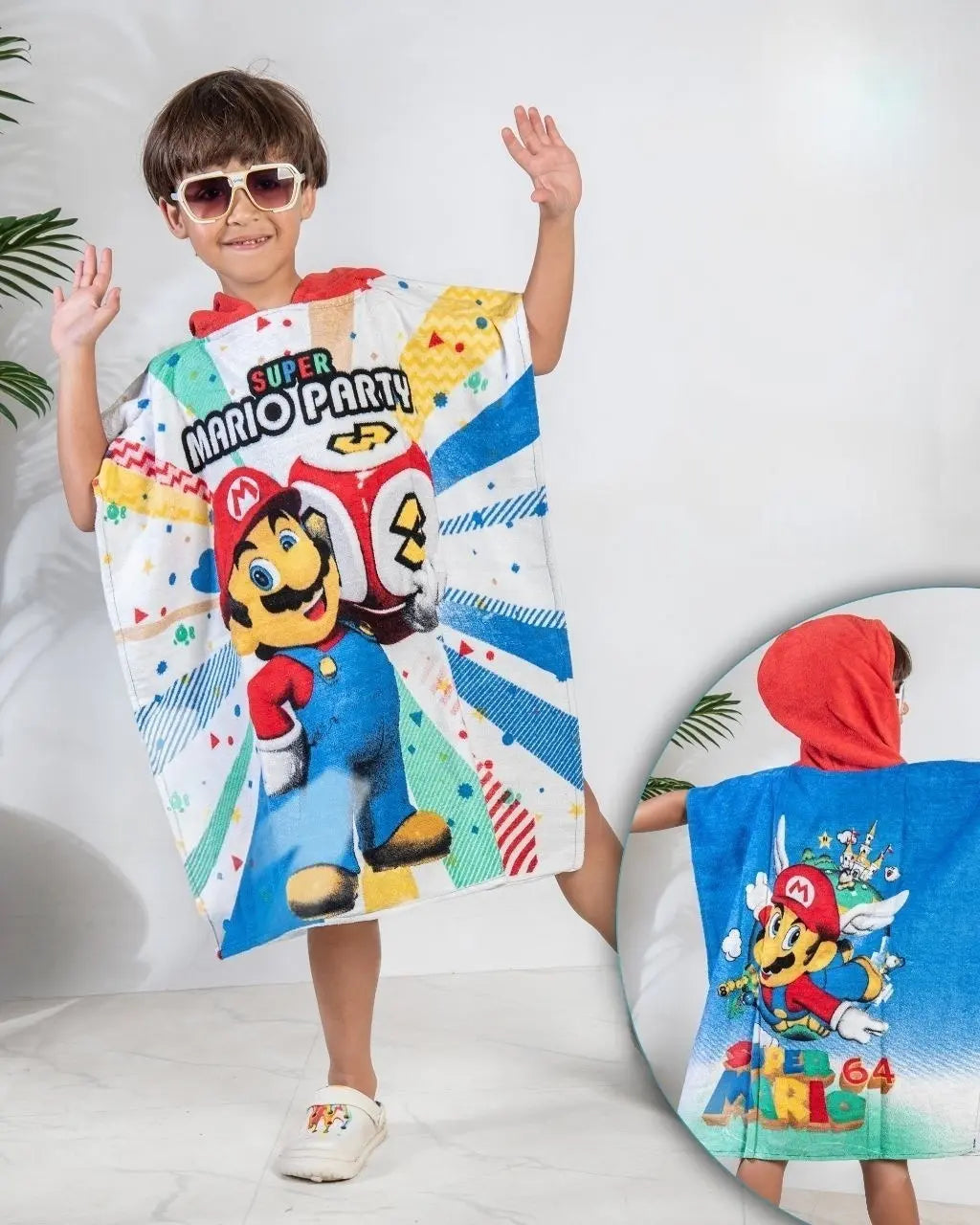 SUPER MARIO poncho towel
