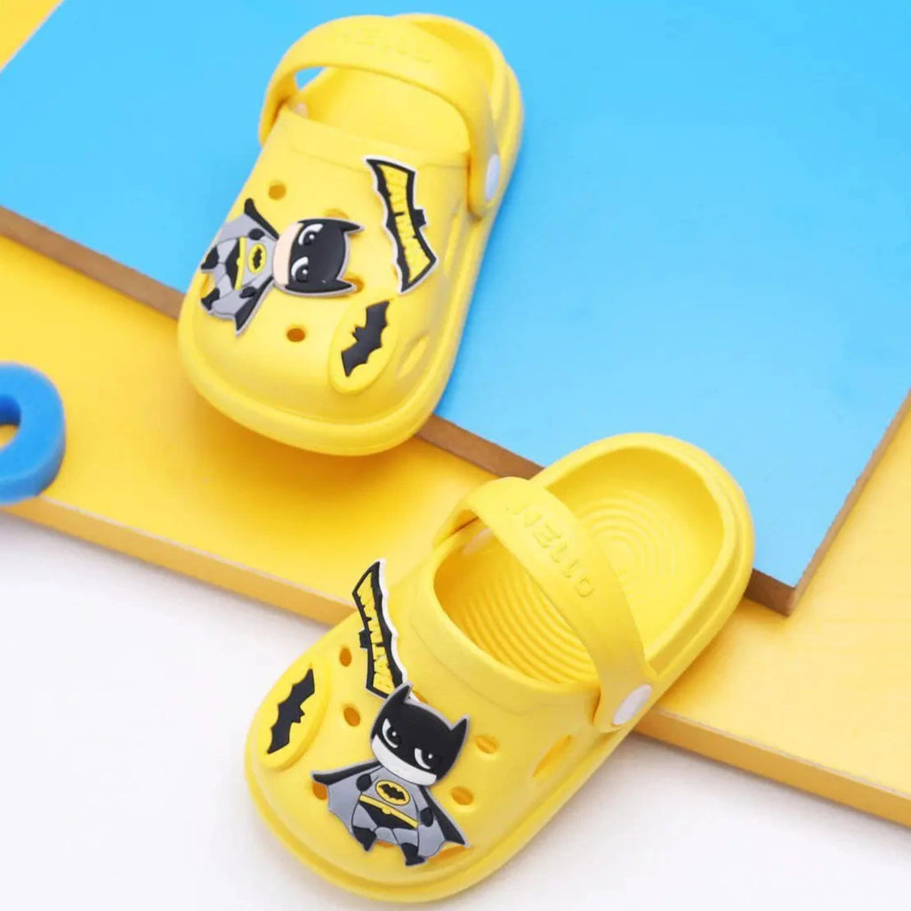 batman crocs-yellow