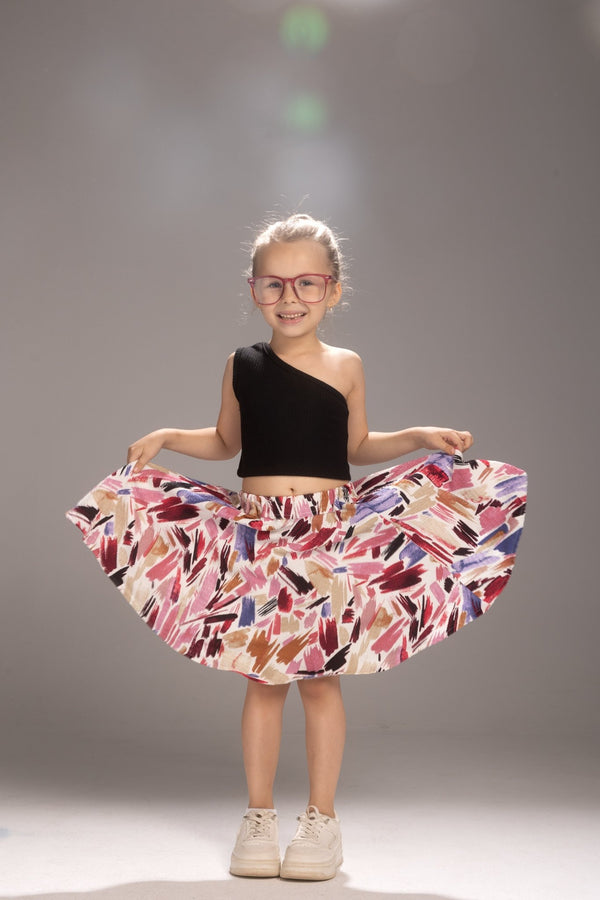 Bold Brushstrokes suit - Bubbles Kids WearAll