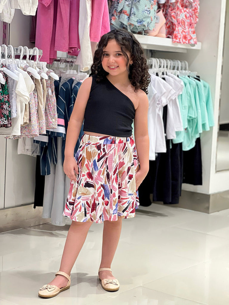 Bold Brushstrokes suit - Bubbles Kids WearAll
