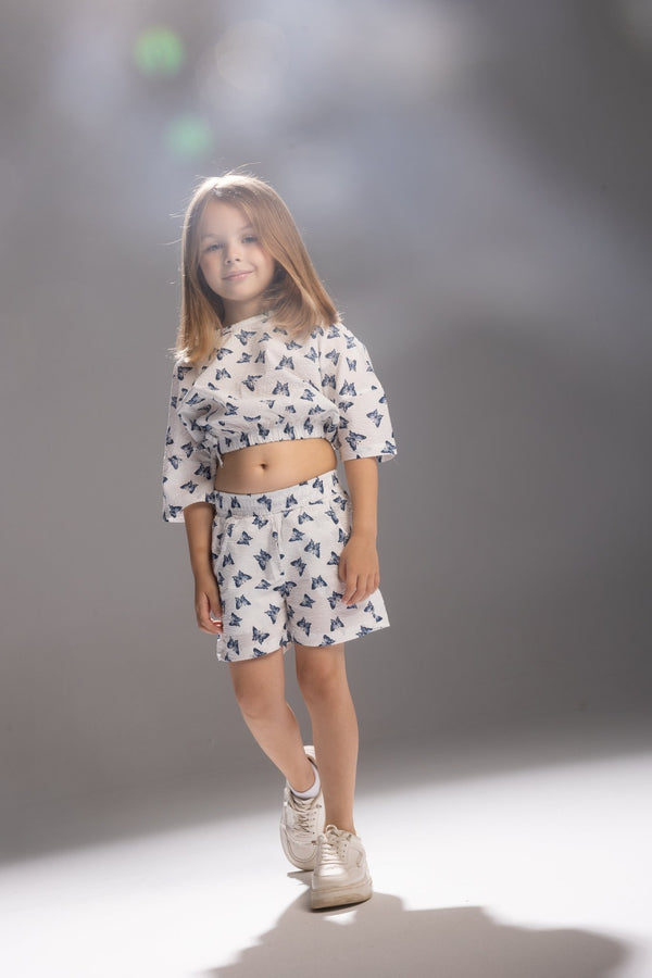 butterfly breeze set - Bubbles Kids WearAll
