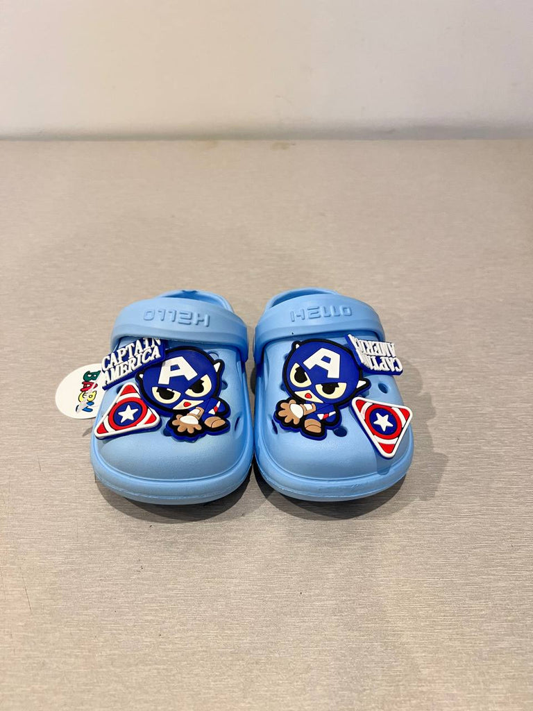 captin america crocs - Bubbles Kids WearAll