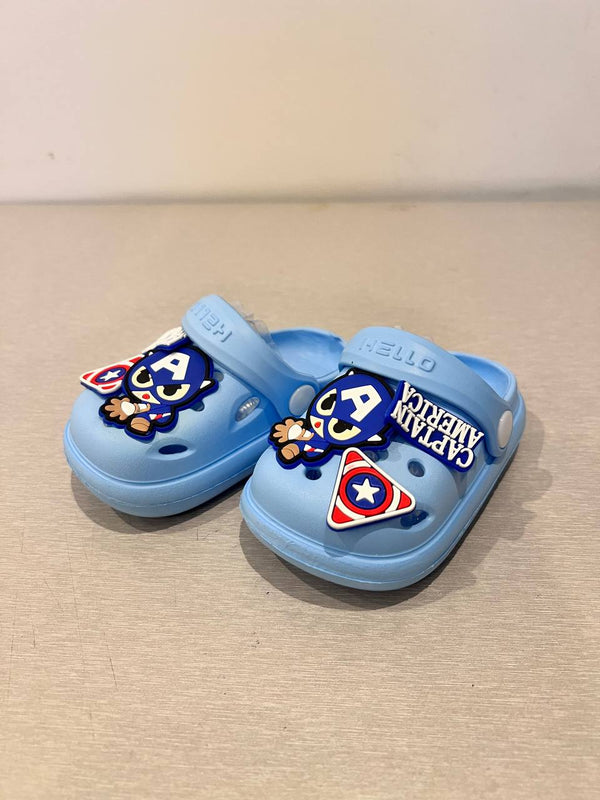 captin america crocs - Bubbles Kids WearAll