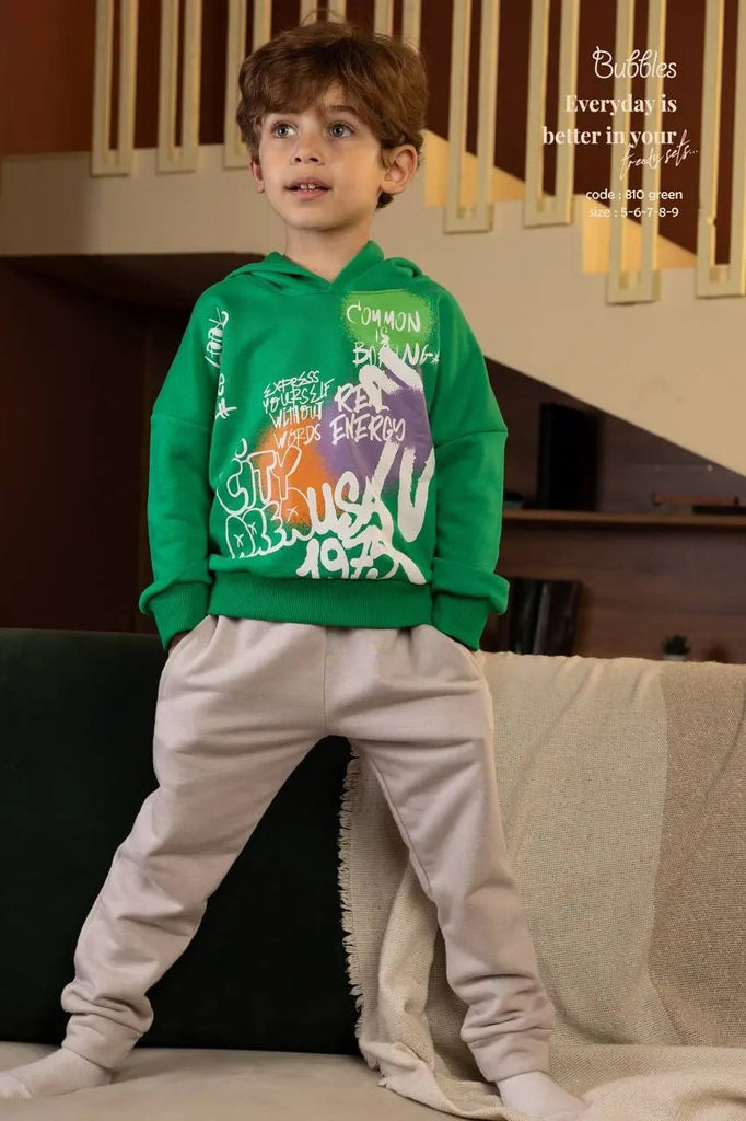 City Area Pyjama – بيجامة سيتي اريا - Bubbles Kids WearAutumn Pajama