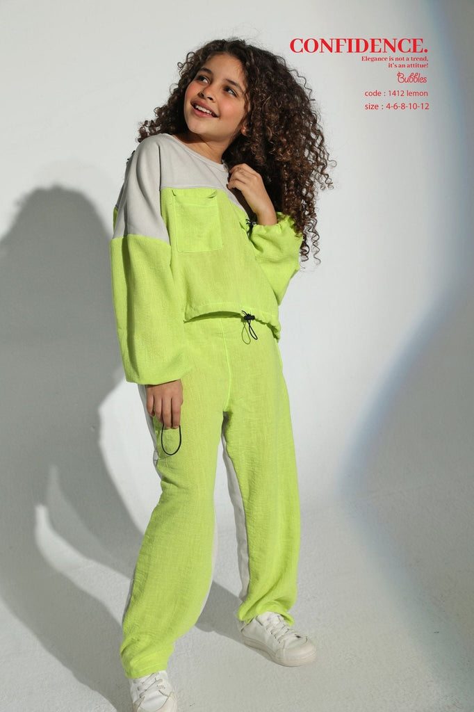 Cool Comfort Suit – سوت كتان مريح - Bubbles Kids Wearautumn