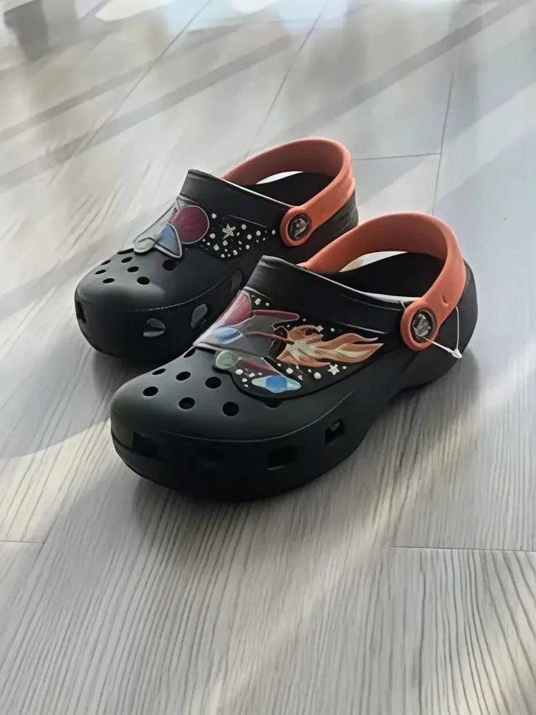 crocs space - Bubbles Kids WearAll