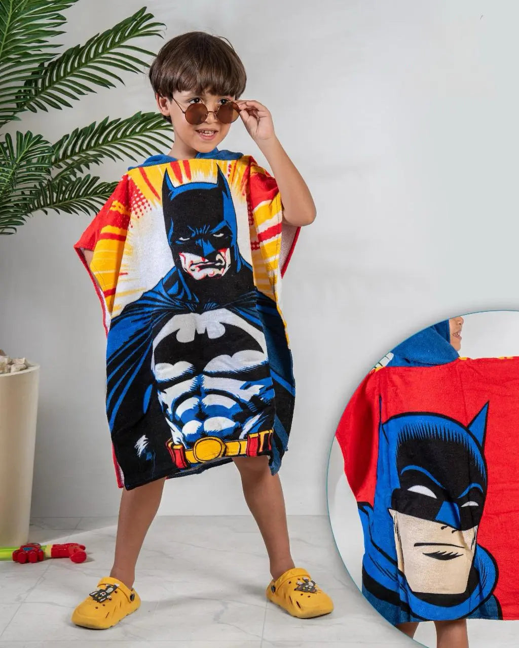 Batman poncho towel