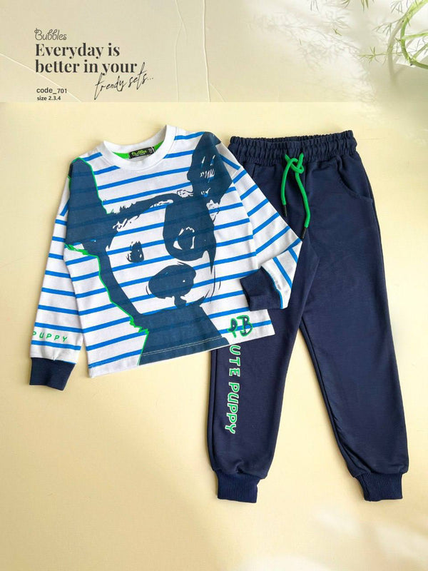 Doggy Pyjama – بيجاما الدوجي - Bubbles Kids WearAutumn Pajama