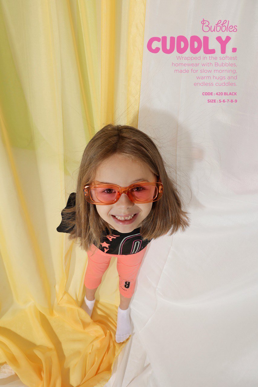 FIT FOR chine PYJAMA - Bubbles Kids WearAll