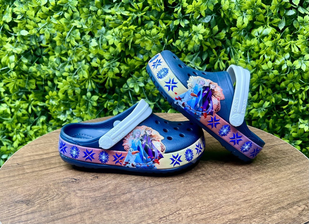 frozen crocs - Bubbles Kids WearAll