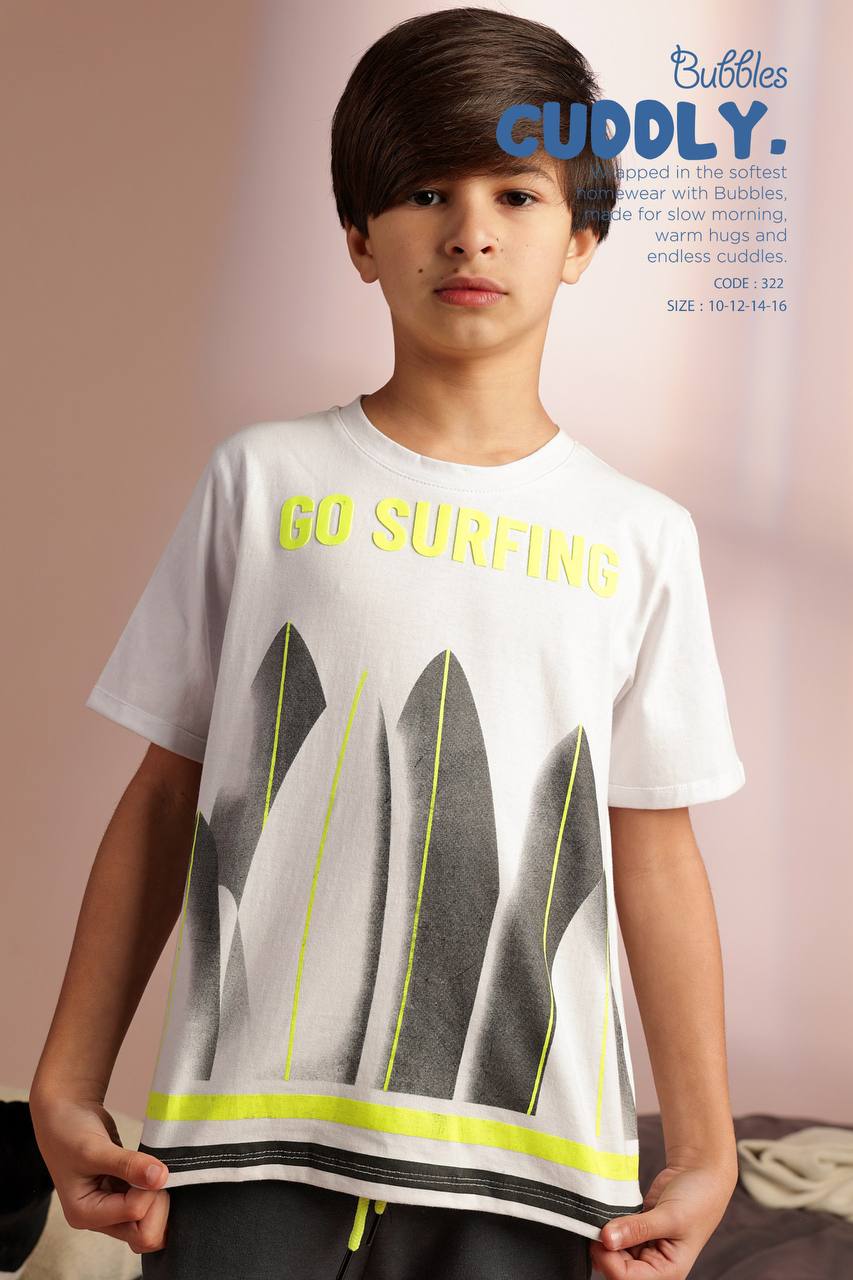 go surfing pyjama - Bubbles Kids WearAll