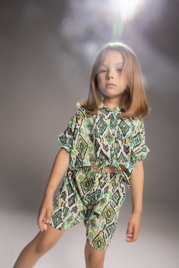Green suit - Bubbles Kids WearAll
