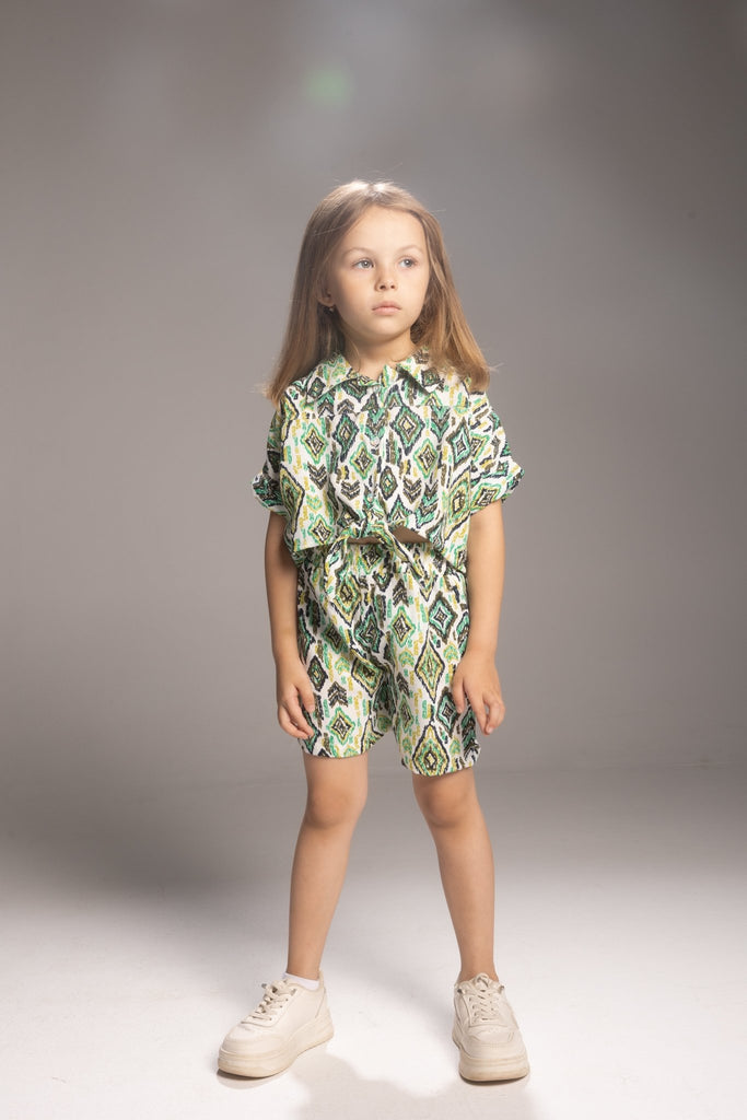 Green suit - Bubbles Kids WearAll