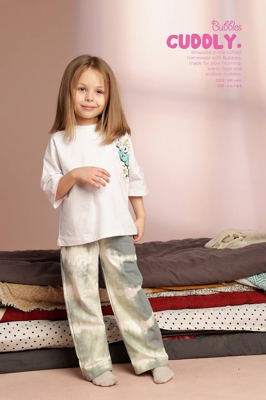 happy days pyjama - Bubbles Kids WearAll