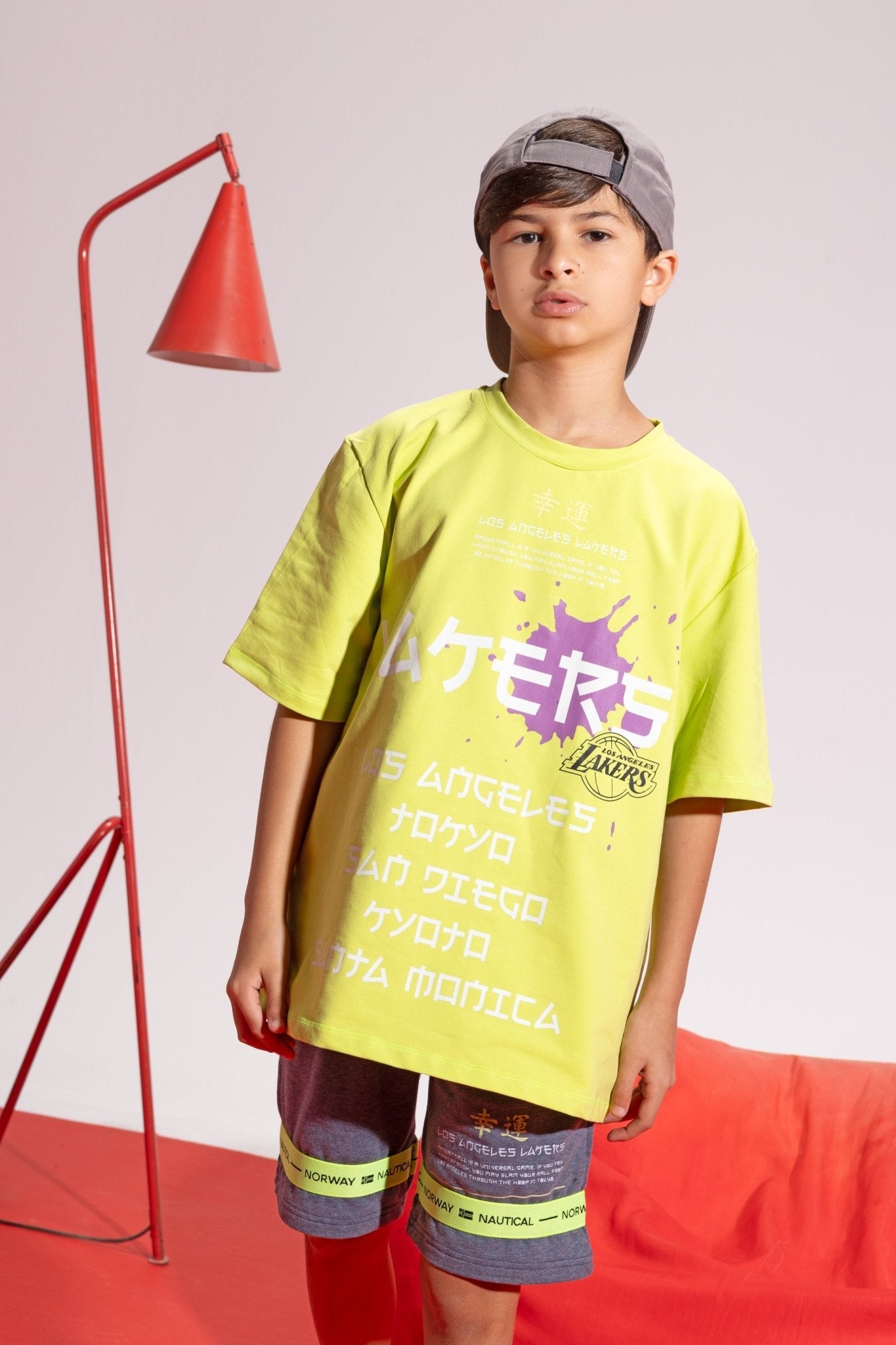 lakers pyjama - Bubbles Kids WearAll