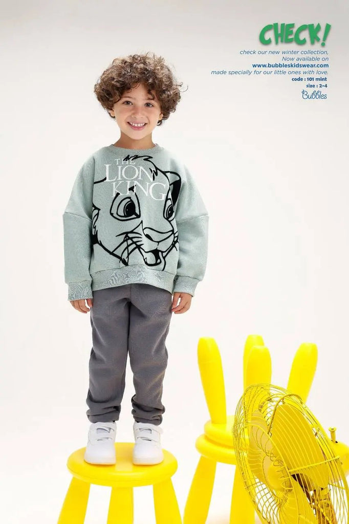 LION KING Pyjama - Bubbles Kids WearWinter Pyjama