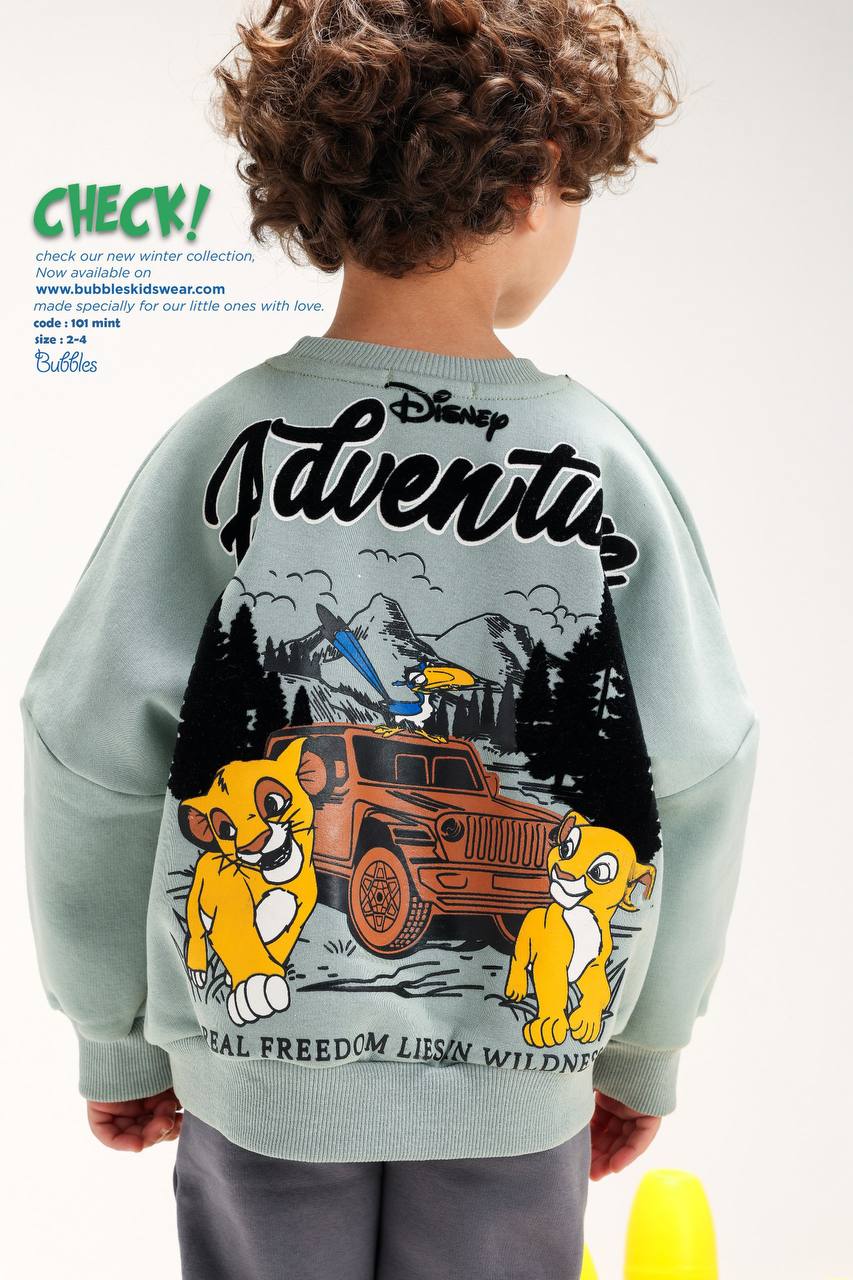 LION KING Pyjama - Bubbles Kids WearWinter Pyjama