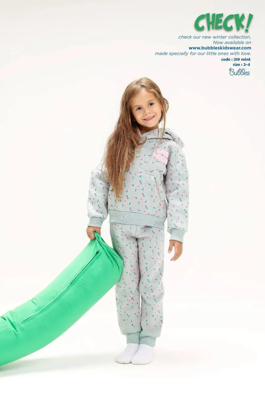 LOVE Pyjama - Bubbles Kids WearWinter Pyjama