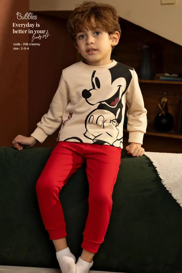 Micky Pyjama – بيجاما ميكي - Bubbles Kids WearAutumn Pajama