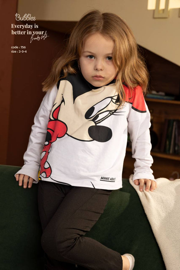 Minnie Mouse Pyjama – بيجاما ميني ماوس - Bubbles Kids Wearautumn