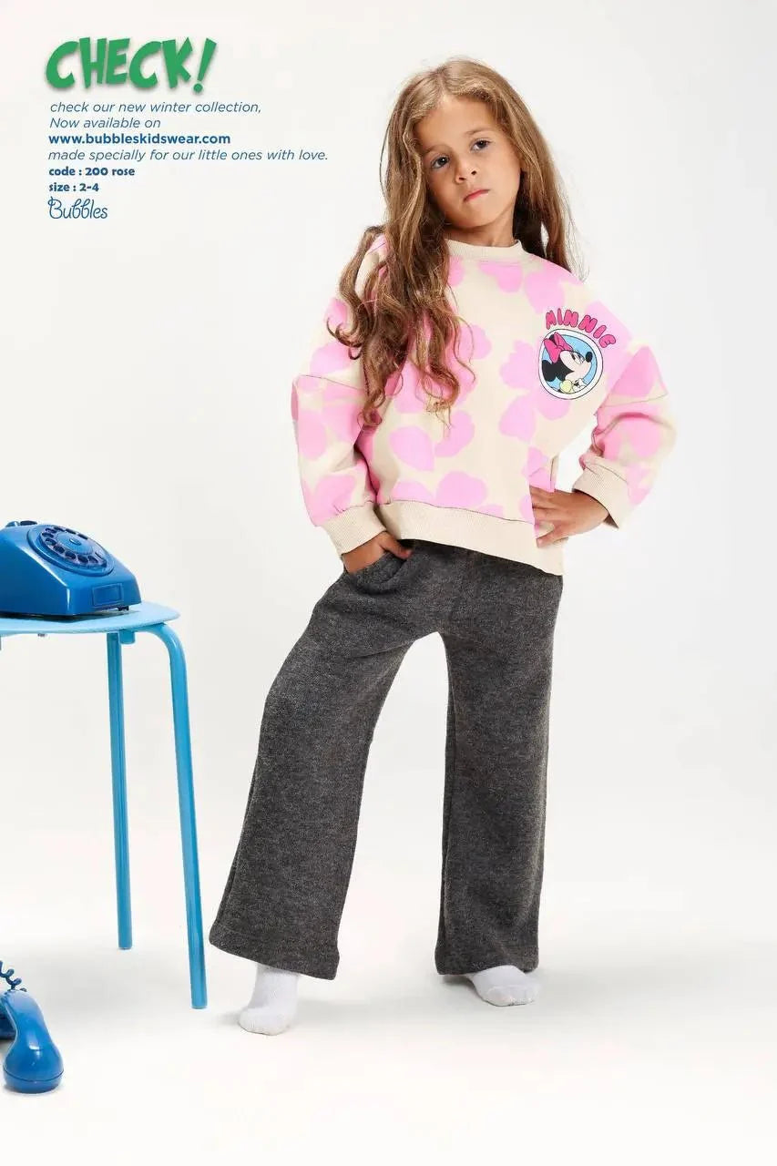 Minnie Pyjama Winter - Bubbles Kids WearWinter Pyjama
