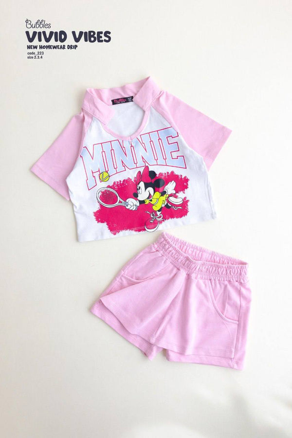 minnie pyjama - Bubbles Kids WearAll