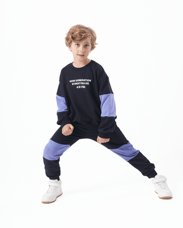 New Generation Suit – بدلة نيو جينيريشن - Bubbles Kids WearAutumn Pajama