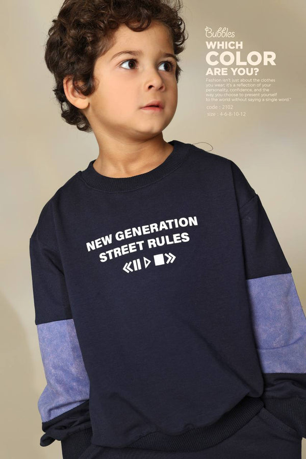 New Generation Suit – بدلة نيو جينيريشن - Bubbles Kids WearWinter Pyjama