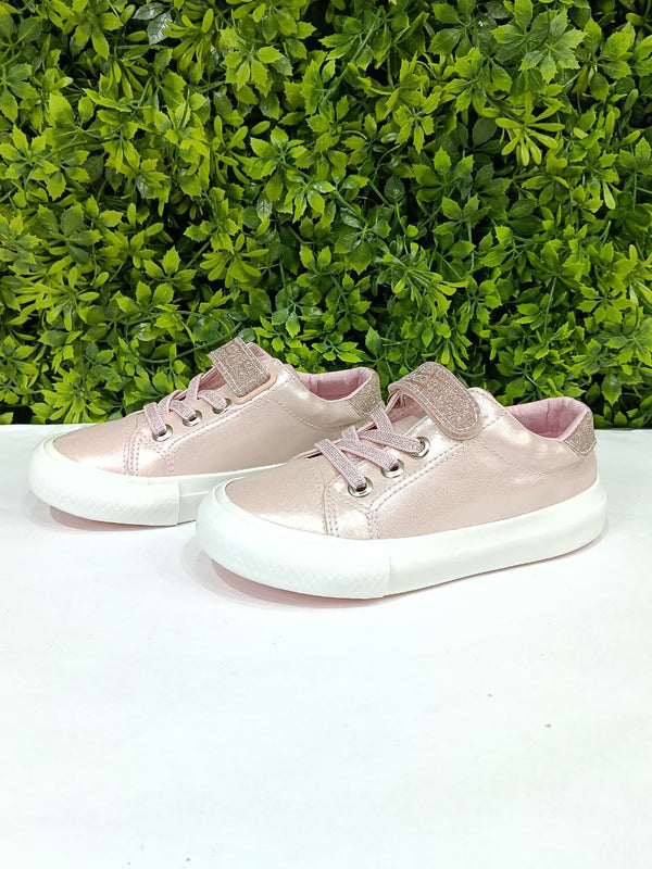 Pink Sparkle Kids Sneakers